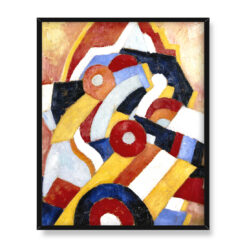 Marsden Hartley Abstrakcja 40x50