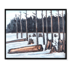 Marsden Hartley Backwaters Up Millinocket Way 50x40