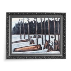 Marsden Hartley Backwaters Up Millinocket Way 70×50 wydruk na płótnie CANVAS