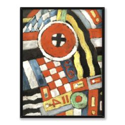 Marsden Hartley Berlińska abstrakcja 30x40