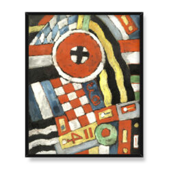Marsden Hartley Berlińska abstrakcja 40x50