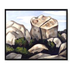 Marsden Hartley In the Moraine Dogtown Common Cape Ann 50×40