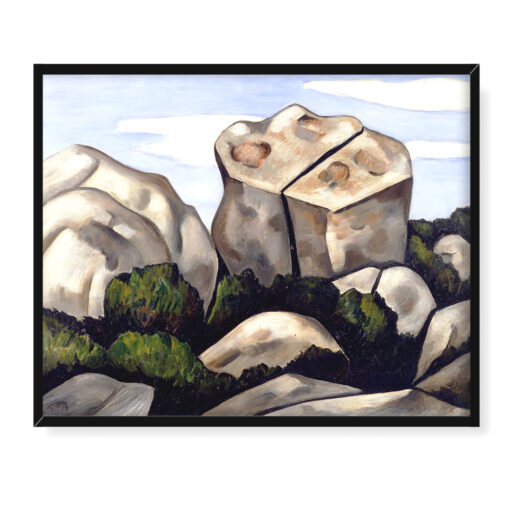 Marsden Hartley In the Moraine Dogtown Common Cape Ann 50x40