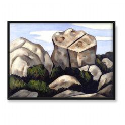 Marsden Hartley In the Moraine Dogtown Common Cape Ann 70×50