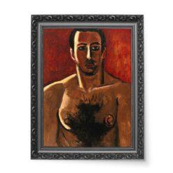 Marsden Hartley Madawaska Acadian Light-Heavy trzeci układ 50×70 wydruk na płótnie CANVAS