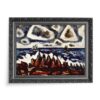 Marsden Hartley Północny pejzaż morski poza brzegiem 70×50 wydruk na płótnie CANVAS