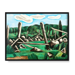 Marsden Hartley The Old Bars Dogtown 40x30 w RAMIE