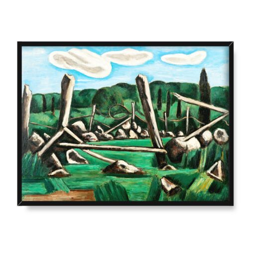 Marsden Hartley The Old Bars Dogtown 40x30 w RAMIE