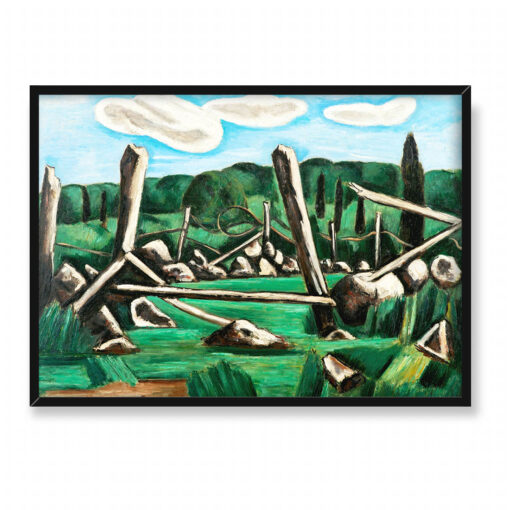 Marsden Hartley The Old Bars Dogtown 70x50