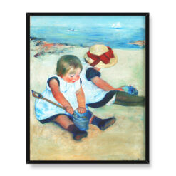 Mary Cassatt Dzieci bawiące się na plaży 40x50