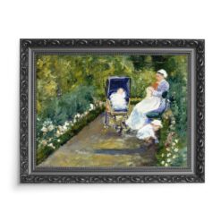 Mary Cassatt Dzieci w ogrodzie 70×50 wydruk na płótnie CANVAS