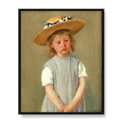 Mary Cassatt Dziecko w słomkowym kapeluszu 40x50