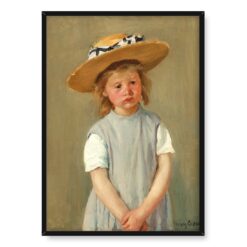 Mary Cassatt Dziecko w słomkowym kapeluszu 50x70