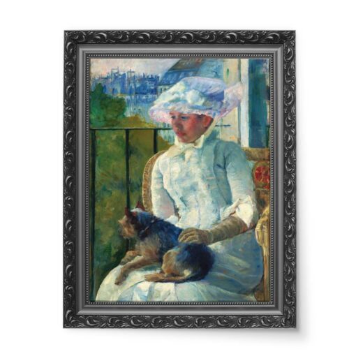 Mary Cassatt Młoda dziewczyna przy oknie 50x70 wydruk na płótnie CANVAS