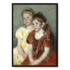 Mary Cassatt Młode dziewczyny 50×70