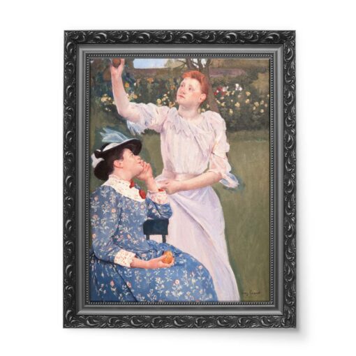 Mary Cassatt Młode kobiety zbierające owoce 50x70 wydruk na płótnie CANVAS