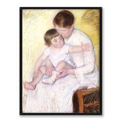 Mary Cassatt Pończocha 30×40