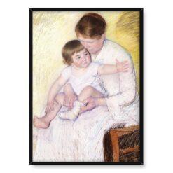 Mary Cassatt Pończocha 50×70
