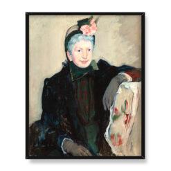 Mary Cassatt Portret starszej pani 40×50