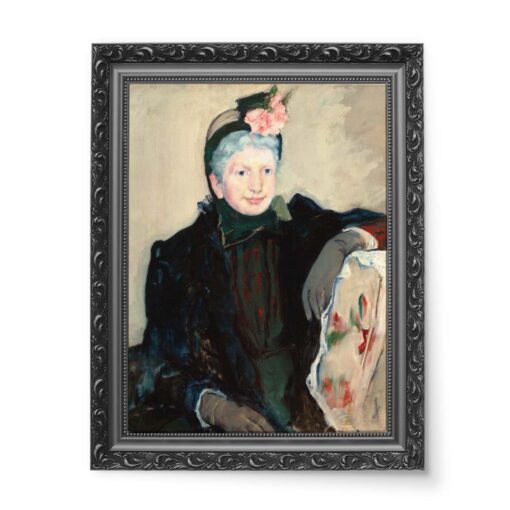 Mary Cassatt Portret starszej pani 50x70 wydruk na płótnie CANVAS