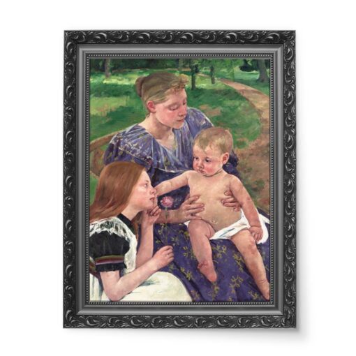 Mary Cassatt Rodzina 50x70 wydruk na płótnie CANVAS