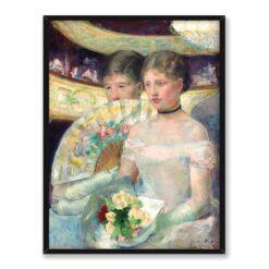 Mary Cassatt The Loge 30×40