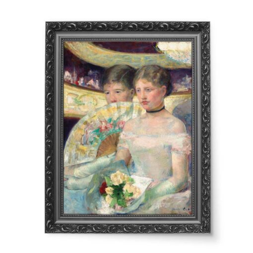 Mary Cassatt The Loge 50x70 wydruk na płótnie CANVAS