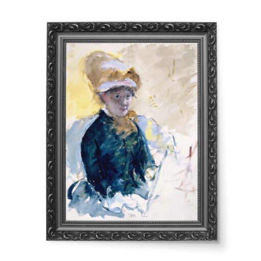 Mary Stevenson Cassatt Autoportret Mary Cassatt 50x70 wydruk na płótnie CANVAS