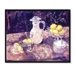 Max Slevogt Cytrynowa martwa natura 50x40