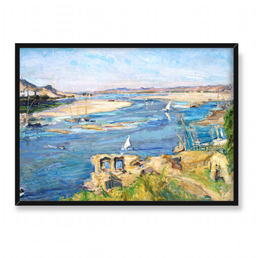 Max Slevogt Nil w pobliżu Asuanu 70x50