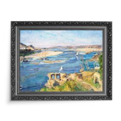 Max Slevogt Nil w pobliżu Asuanu 70x50 wydruk na płótnie CANVAS