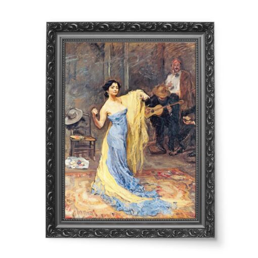 Max Slevogt Portret tancerki Anny Pawłowej 50x70 wydruk na płótnie CANVAS