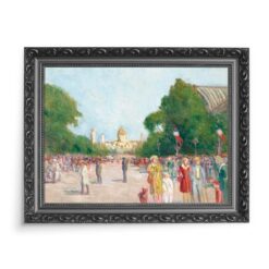 Maximilien Luce Aleja Winstona Churchilla Paryż 70x50 wydruk na płótnie CANVAS