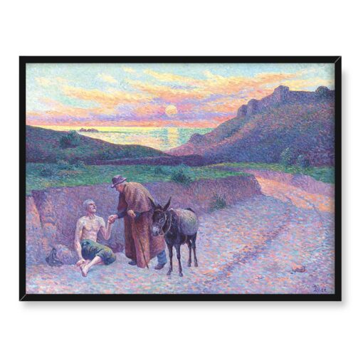 Maximilien Luce Dobry Samarytanin 40x30