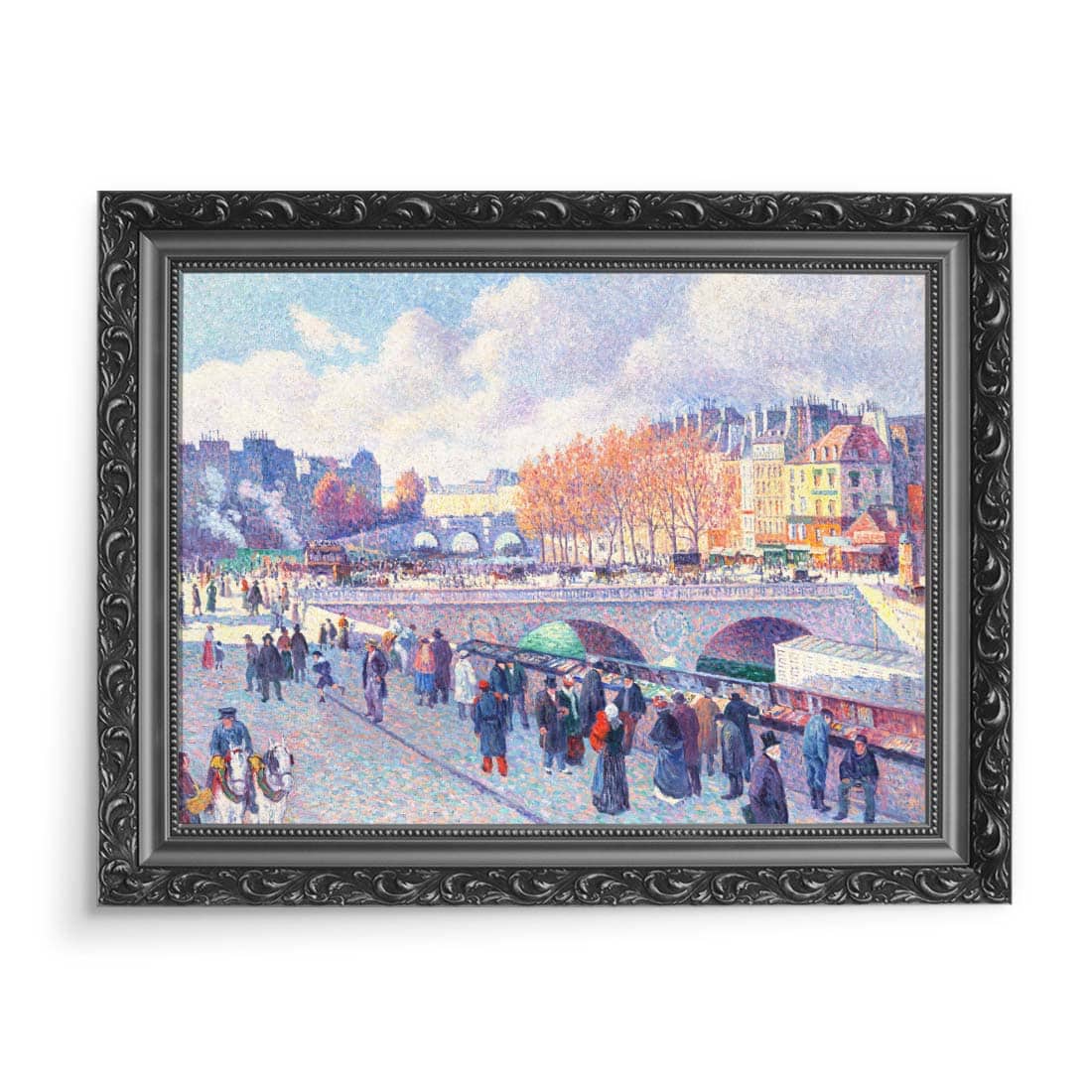 Maximilien Luce Most Saint-Michel 70x50 wydruk na płótnie CANVAS