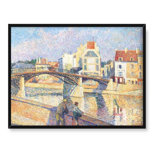 Maximilien Luce Most w Lagny Francja 40x30