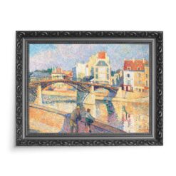 Maximilien Luce Most w Lagny Francja 70x50 wydruk na płótnie CANVAS