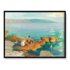 Menci Clement Crncić Dzieci na plaży Chorwacja 40x30