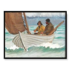 Michael Ancher Dwaj rybacy ze Skagen 40x30