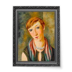 Moise Kisling Portret Renee Kisling 50×70 wydruk na płótnie CANVAS