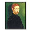 Moise Kisling Portret rudowłosej kobiety 30×40