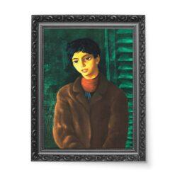 Mojżesz Kisling Młoda kobieta 50×70 wydruk na płótnie CANVAS