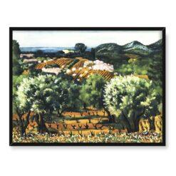 Mojżesz Kisling Pejzaż z Prowansji 40×30