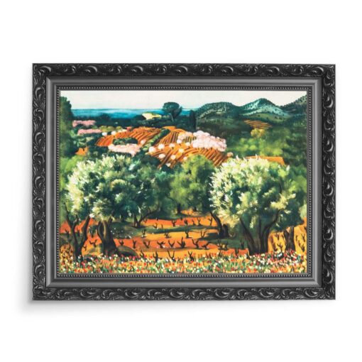 Mojżesz Kisling Pejzaż z Prowansji 70x50 wydruk na płótnie CANVAS