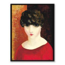 Mojżesz Kisling portret kobiety 30×40