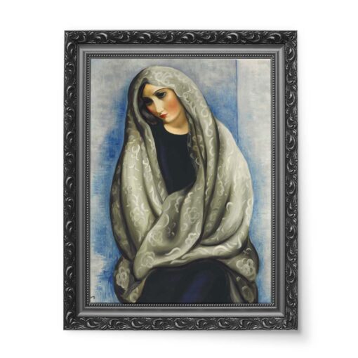 Mojżesz Kisling portret kobiety 50x70 wydruk na płótnie CANVAS