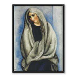 Mojżesz Kisling Portret kobiety 6 30×40