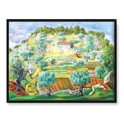 Mojżesz Kisling Sainte Trinide 40x30 w RAMIE