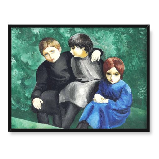 Mojżesz Kisling Sieroty 40x30