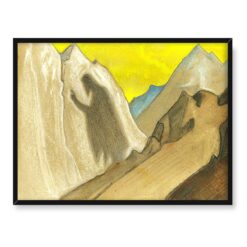Nicholas Roerich Cień nauczyciela 40x30